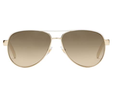 gucci gg 4239 s dyzha|GUCCI Aviator Sunglasses GG4239/S White Gold.